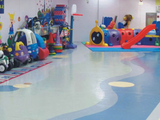 室内幼儿园PVC塑胶地板